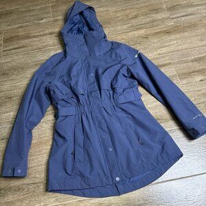 Columbia Long Valley Waterproof Rain Trench Coat Lightweight Jacket Women’s S